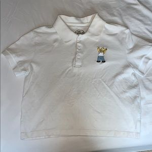 aesthetic simpson’s graphic tee☁️